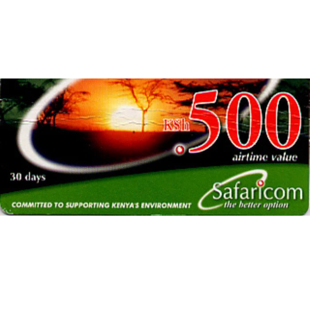 ZZZ-SAFARICOM 500 AIRTIME
